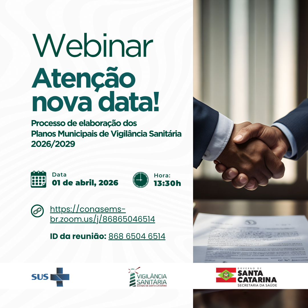 nova data para o webinar ndvisa