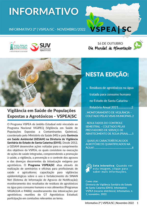 capa informativo vspea 2022