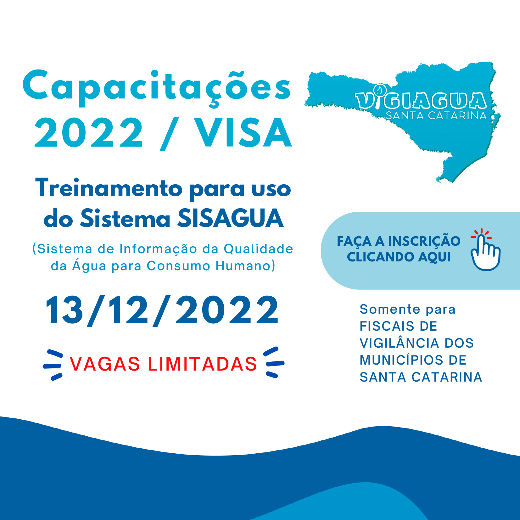 capacitacao sisagua visa 2022