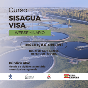 Treinamento de uso do SISAGUA para VISA – Abril 2025