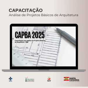 SES abre inscrições para Curso de Capacitação em Projetos Básicos de Arquitetura para Serviços de Saúde