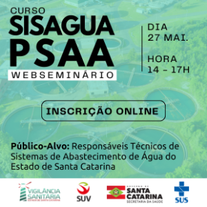 Treinamento para uso do SISAGUA / PSAA – Maio/2025