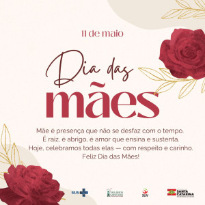 Feliz Dia das Mães!