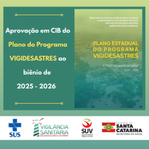 Plano Estadual do Programa Vigidesastres ao biênio de 2025-2026