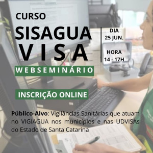 Treinamento de uso do SISAGUA para VISA – Jun. 2025