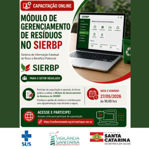 Capacitação para o SETOR REGULADO - Utilização do Módulo de Gerenciamento de Resíduos no SIERBP 